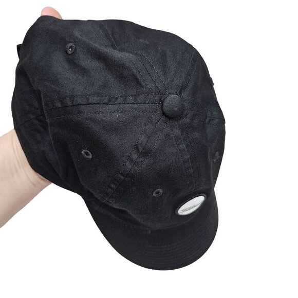Titleist Black Cotton Baseball Cap Adjustable Strapback Golf Hat ‎ One Size Fits - Picture 3 of 8